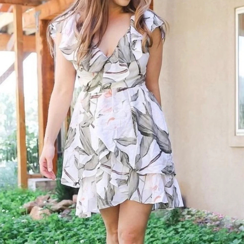 Express floral dress